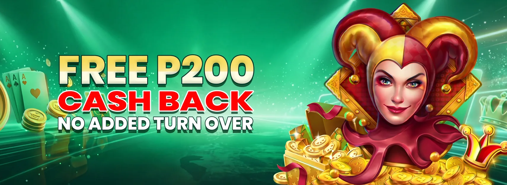 Deposit ₱500+ → up to ₱200 free, no added VTO